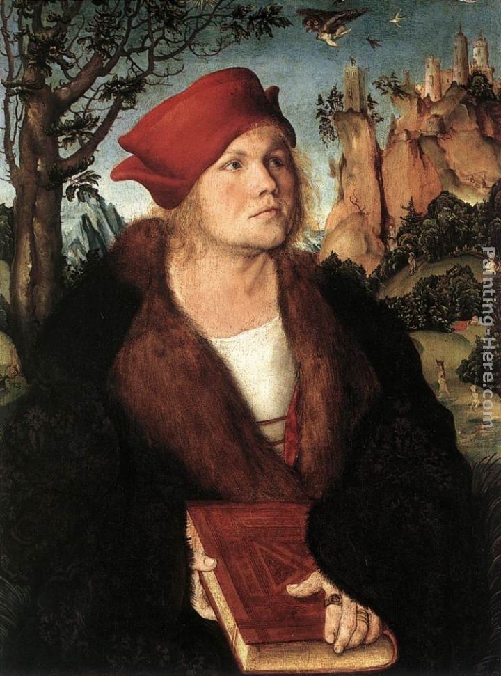 Lucas Cranach the Elder Portrait of Dr. Johannes Cuspinian